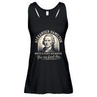 Alexander Hamilton Wrote 51 Essays In 6 Months Vintage Ladies Essential Flowy Tank