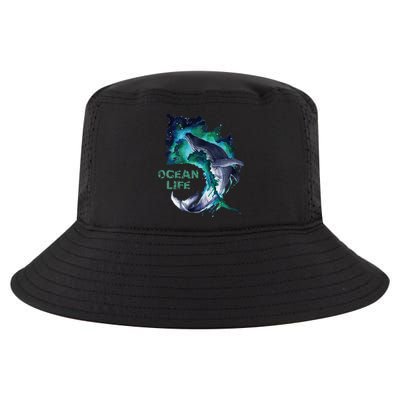 Awesome Humpback Whale Ocean Life Summer Dive Top Cool Comfort Performance Bucket Hat