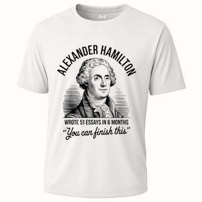 Alexander Hamilton Wrote 51 Essays In 6 Months Vintage Performance Shirt