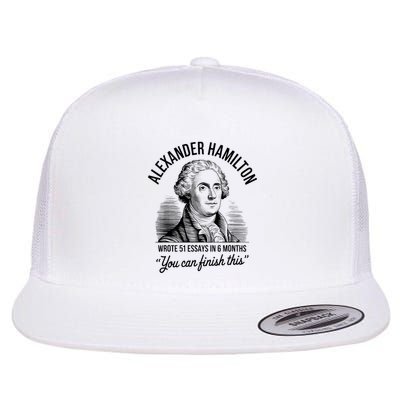 Alexander Hamilton Wrote 51 Essays In 6 Months Vintage Flatbill Hat