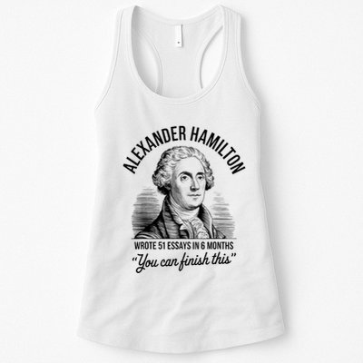 Alexander Hamilton Wrote 51 Essays In 6 Months Vintage Womens Tank Top