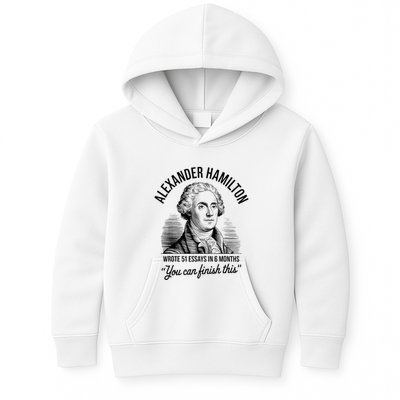 Alexander Hamilton Wrote 51 Essays In 6 Months Vintage Kids Hoodie