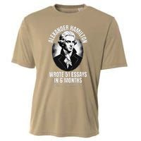 Alexander Hamilton Wrote 51 Essays In 6 Months Vintage Funny Cooling Performance Crew T-Shirt