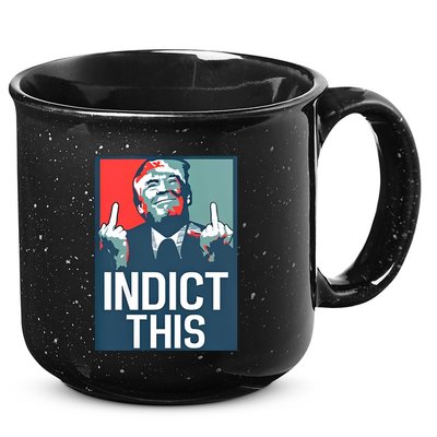 Alina Habba Wearing Indict This Trump 15oz Campfire Ceramic Mug