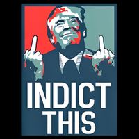 Alina Habba Wearing Indict This Trump 16 in Basic Backpack