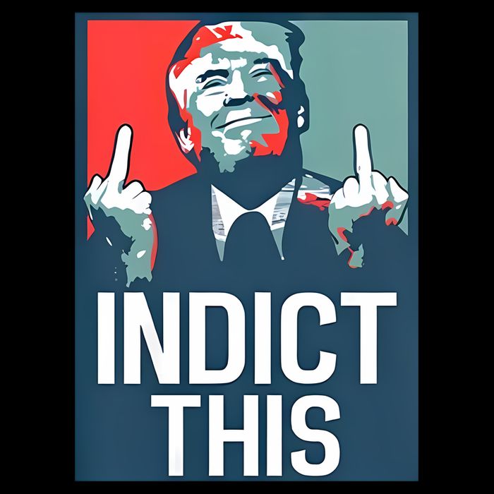 Alina Habba Wearing Indict This Trump 16 in Basic Backpack