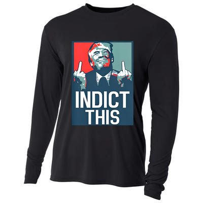 Alina Habba Wearing Indict This Trump Cooling Performance Long Sleeve Crew
