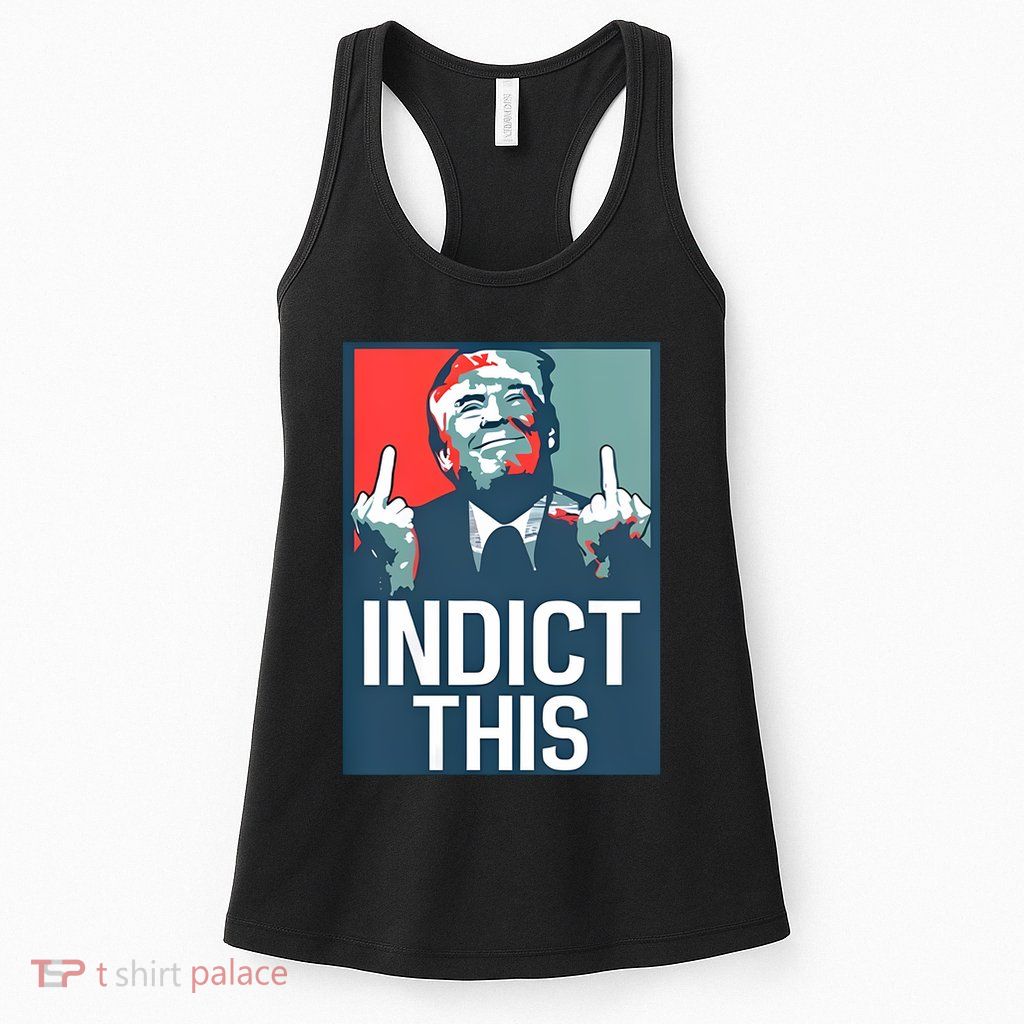 Alina Habba Wearing Indict This Trump Womens Tank Top