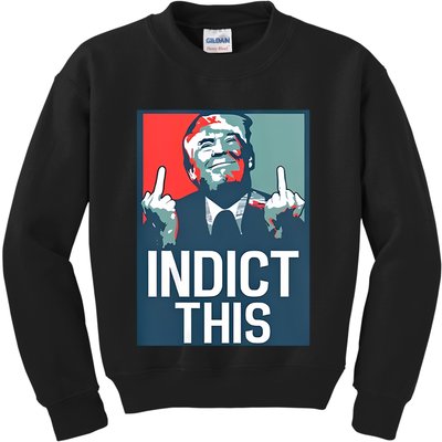 Alina Habba Wearing Indict This Trump Kids Sweatshirt