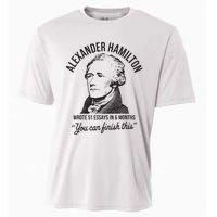 Alexander Hamilton Wrote 51 Essays In 6 Months Cooling Performance Crew T-Shirt