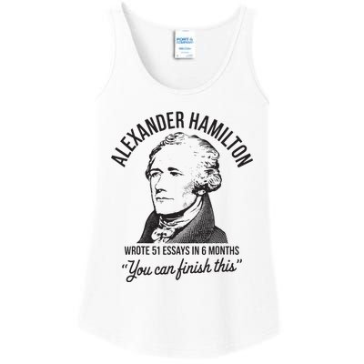 Alexander Hamilton Wrote 51 Essays In 6 Months Ladies Essential Tank