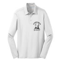 Alexander Hamilton Wrote 51 Essays In 6 Months Silk Touch Performance Long Sleeve Polo