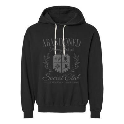 Abandoned Hunting Wives Social Club Garment-Dyed Fleece Hoodie