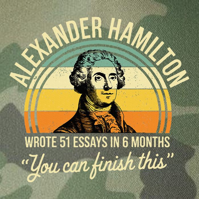 Alexander Hamilton Wrote 51 Essays In 6 Months Legacy Tie Dye Trucker Hat