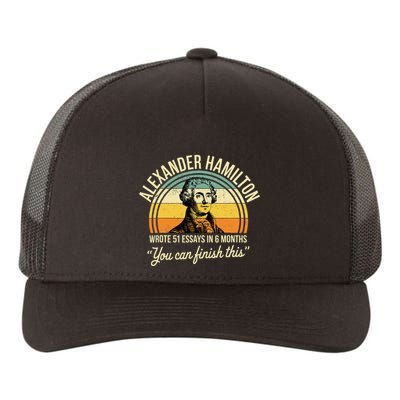 Alexander Hamilton Wrote 51 Essays In 6 Months Yupoong Adult 5-Panel Trucker Hat
