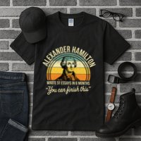 Alexander Hamilton Wrote 51 Essays In 6 Months Tall T-Shirt