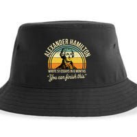 Alexander Hamilton Wrote 51 Essays In 6 Months Sustainable Bucket Hat