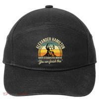 Alexander Hamilton Wrote 51 Essays In 6 Months 7-Panel Snapback Hat