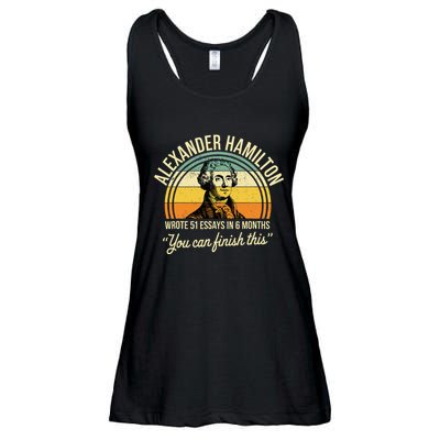 Alexander Hamilton Wrote 51 Essays In 6 Months Ladies Essential Flowy Tank