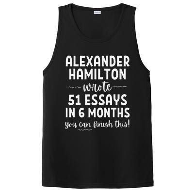 Alexander Hamilton Wrote 51 Essays In 6 Months PosiCharge Competitor Tank