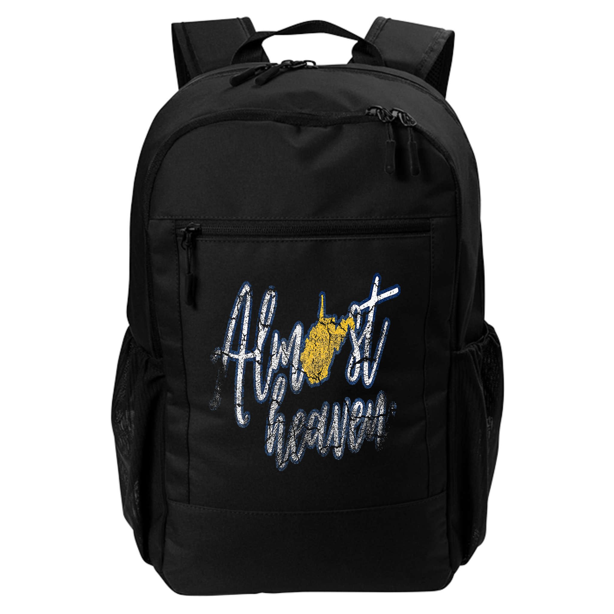 Almost Heaven West Virginia State Map Backpack