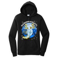 Axolotl Hanukkah With Dreidel Menorah Women's Pullover Hoodie