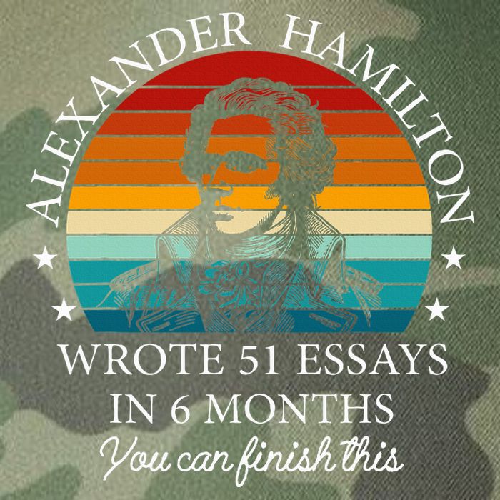 Alexander Hamilton Wrote 51 Essays In 6 Months Legacy Tie Dye Trucker Hat