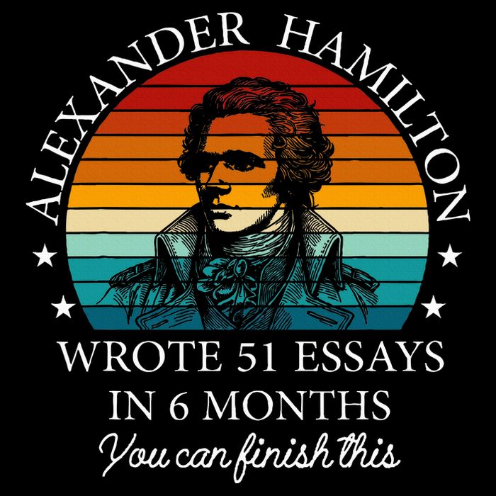 Alexander Hamilton Wrote 51 Essays In 6 Months Cooling Performance Long Sleeve Crew