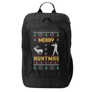 Animal Hunter Xmas Hunt Santa Claus Christmas Hunting Gift City Backpack