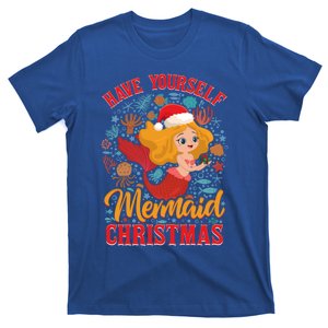 Aneisha Have Yourself A Mermaid Christmas Merry Xmas Gift T-Shirt