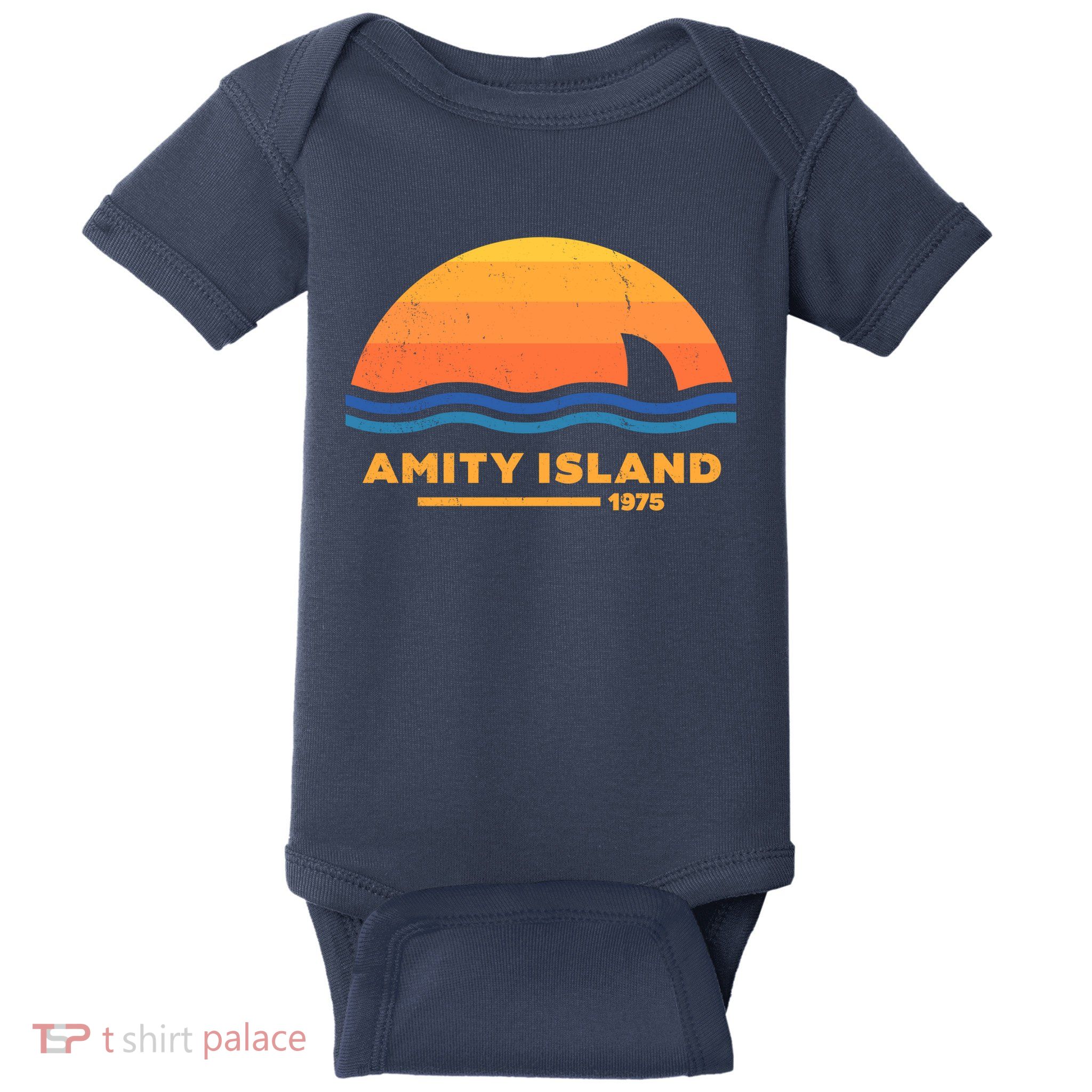 Amity Island 1975 Baby Bodysuit