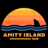 Amity Island 1975 Retro Sunset Movie Vintage Backpack