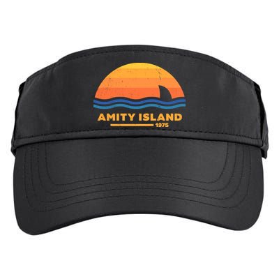 Amity Island 1975 Retro Sunset Movie Vintage Adult Drive Performance Visor