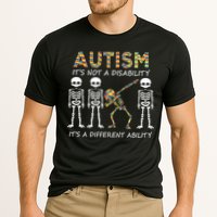 Autism It's A Different Ability Funny Dabbing Skeleton Gifts Performance Shirt