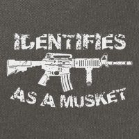 Ar15 Identifies As A Musket Pro Gun Anti Liberal Gift 2a Cotton Canvas Backpack