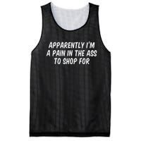 Apparently I’M A Pain In The Ass To Shop Mesh Reversible Basketball Jersey Tank