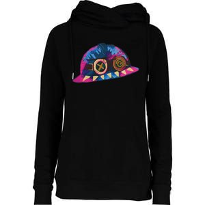 Arcane Isha Womens Funnel Neck Pullover Hood