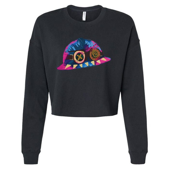 Arcane Isha Cropped Pullover Crew