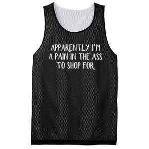 Apparently I’M A Pain In The Ass To Shop Mesh Reversible Basketball Jersey Tank