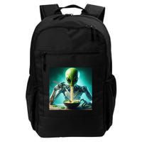 Artificial Intelligence Ai Alien Cross Noodles Gift Daily Commute Backpack