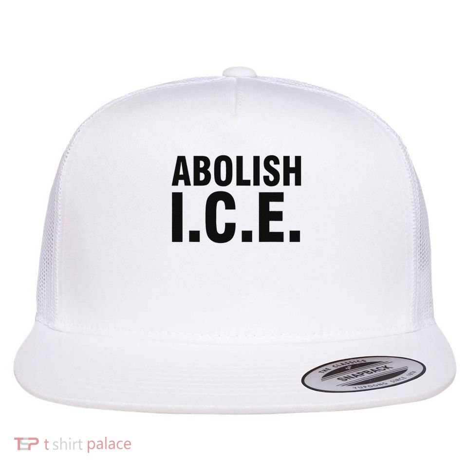 Abolish Ice Flat Bill Trucker Hat