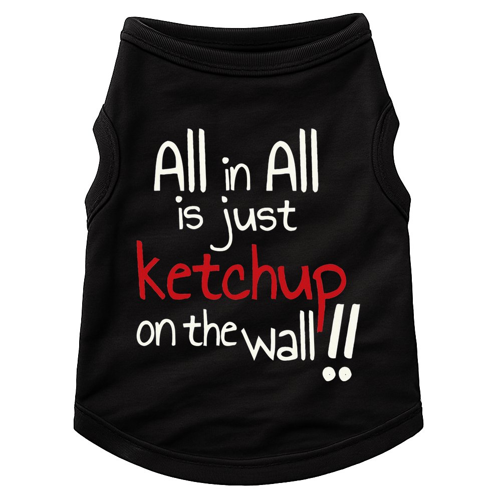All In All Is Just On The Wall Quote Doggie Tank