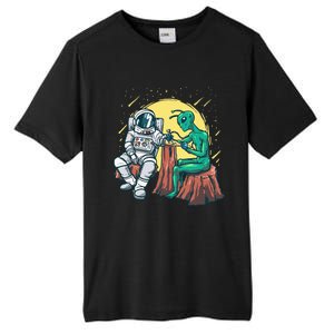 Alien Inking Astronaut Ink Funny Tattoo Artist Tall Fusion ChromaSoft Performance T-Shirt