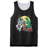 Alien Inking Astronaut Ink Funny Tattoo Artist Mesh Reversible Basketball Jersey Tank