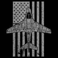 A6 Intruder A6 Jet Airplane Vintage Flag T-Shirt