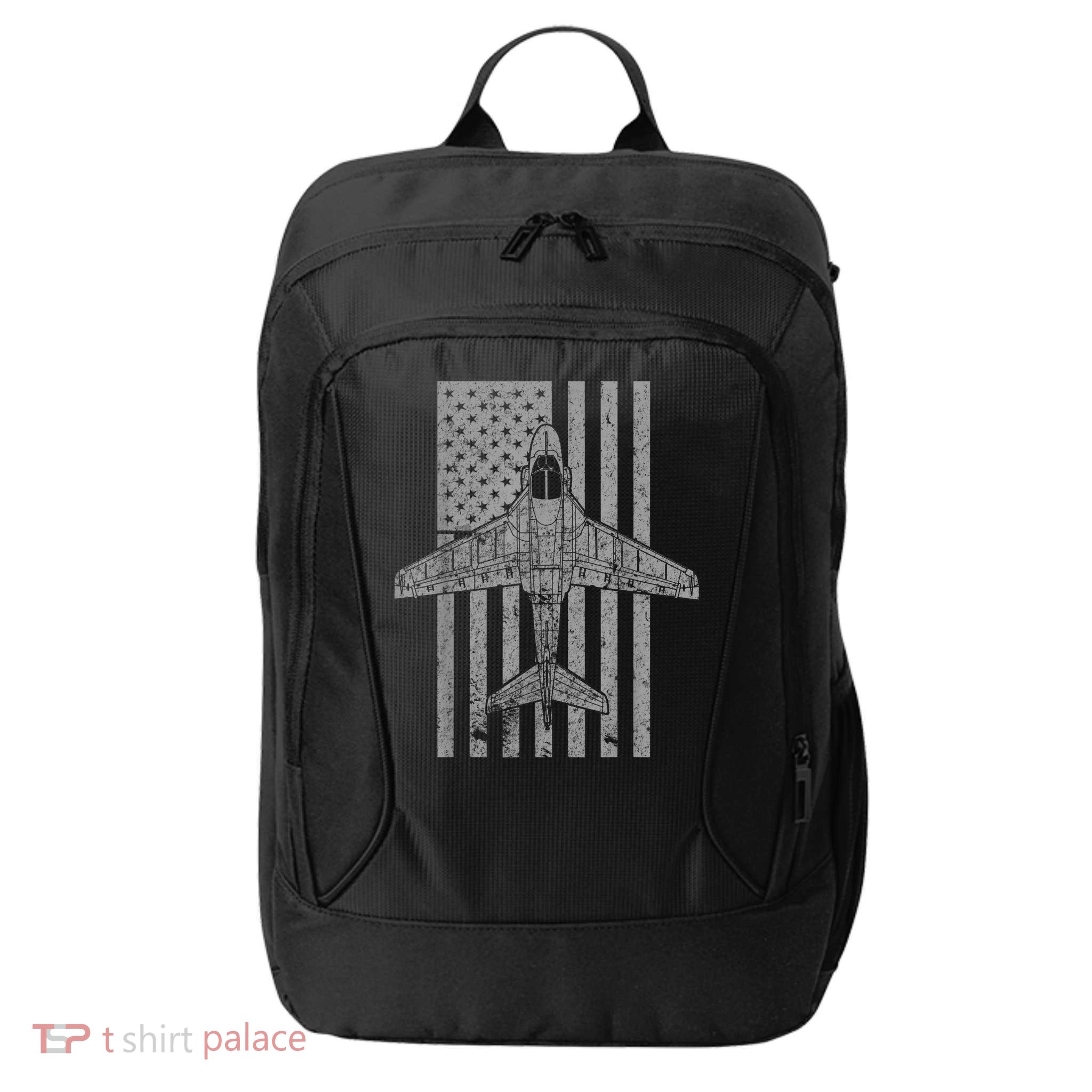 A6 Intruder A6 Jet Airplane Vintage Flag City Backpack