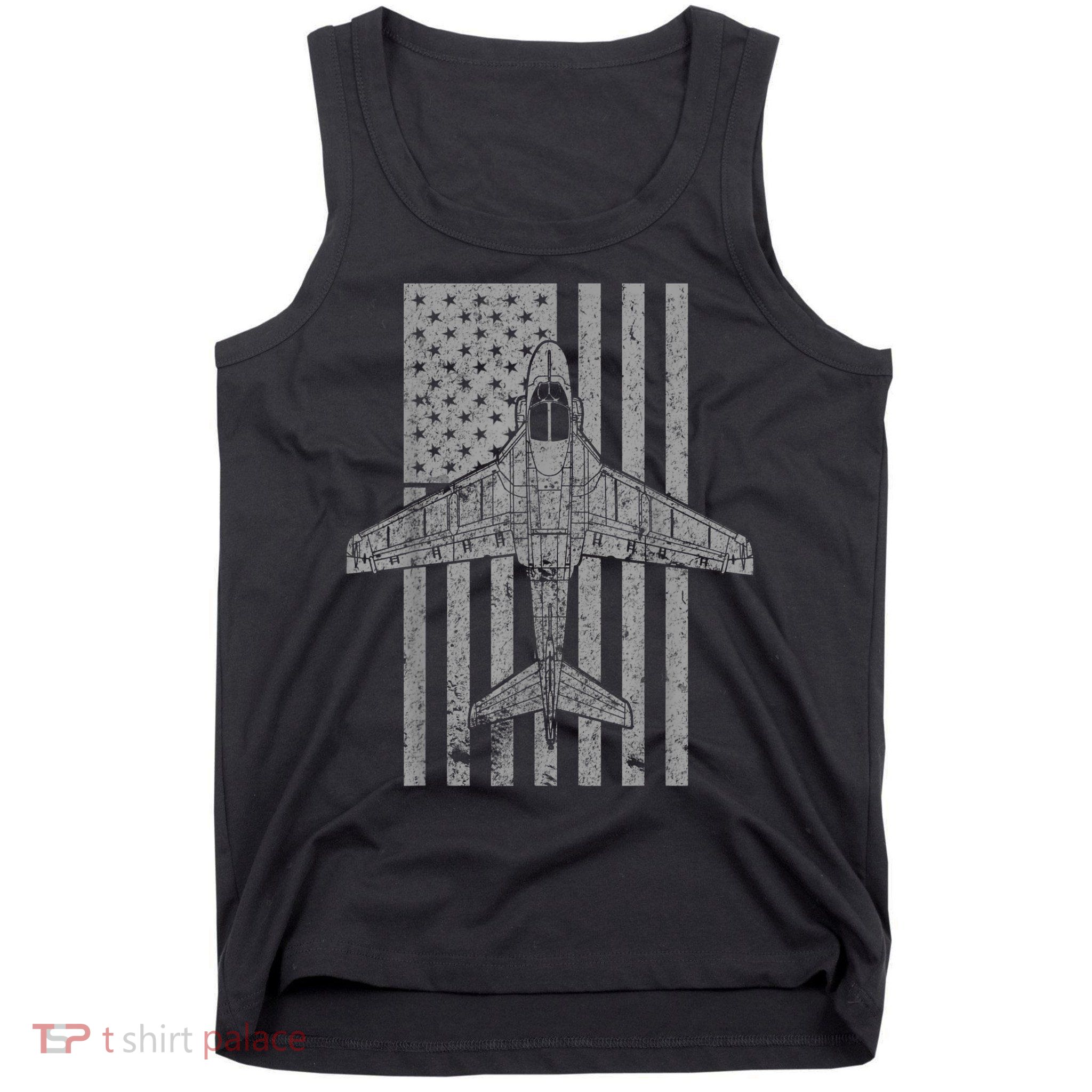 A6 Intruder A6 Jet Airplane Vintage Flag Tank Top