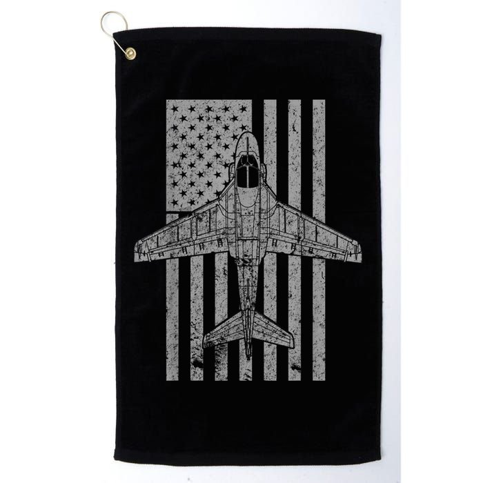 A6 Intruder A6 Jet Airplane Vintage Flag Golf Towel