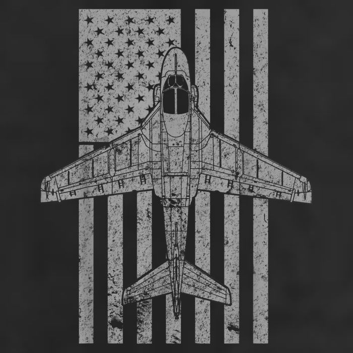 A6 Intruder A6 Jet Airplane Vintage Flag Golf Towel