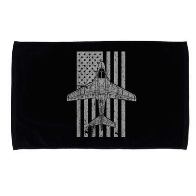 A6 Intruder A6 Jet Airplane Vintage Flag Microfiber Hand Towel
